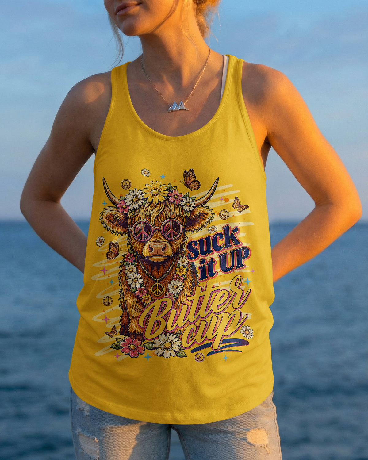 SUCK IT UP BUTTERCUP COW ALL OVER PRINT - TLNT0705262