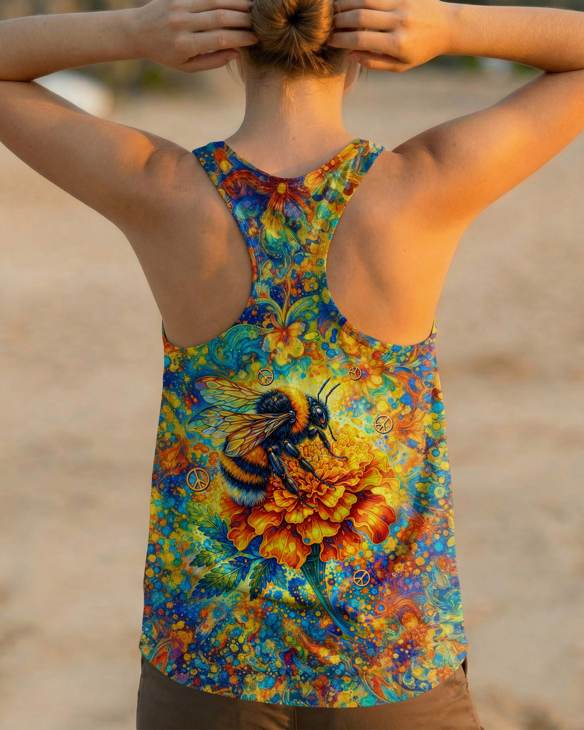 IN A WORLD WHERE YOU CAN BE ANYTHING BEE KIND ALL OVER PRINT - TLTW0604262