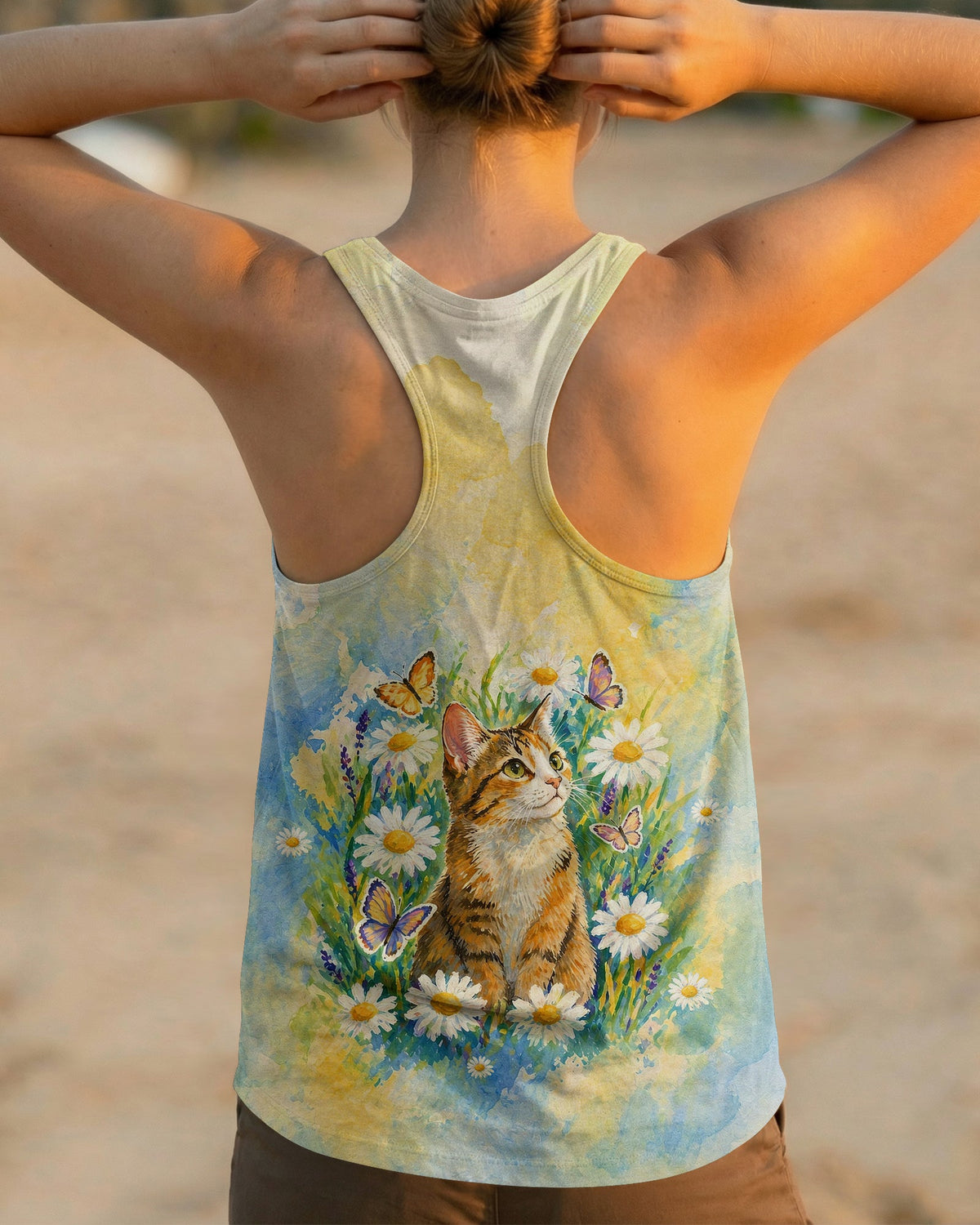 WHISPER WORDS OF WISDOM LET IT BE CAT ALL OVER PRINT - TLHG2404261