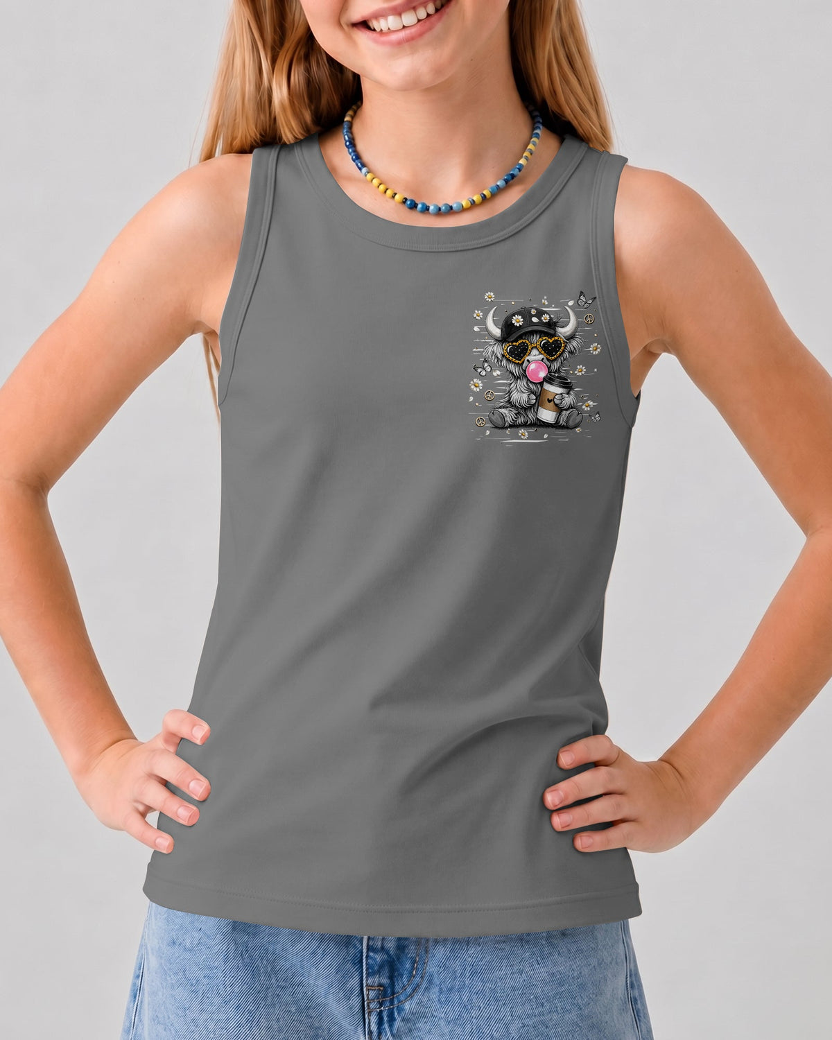 SUCK IT UP BUTTERCUP COW KIDS ALL OVER PRINT - TLHN0806264