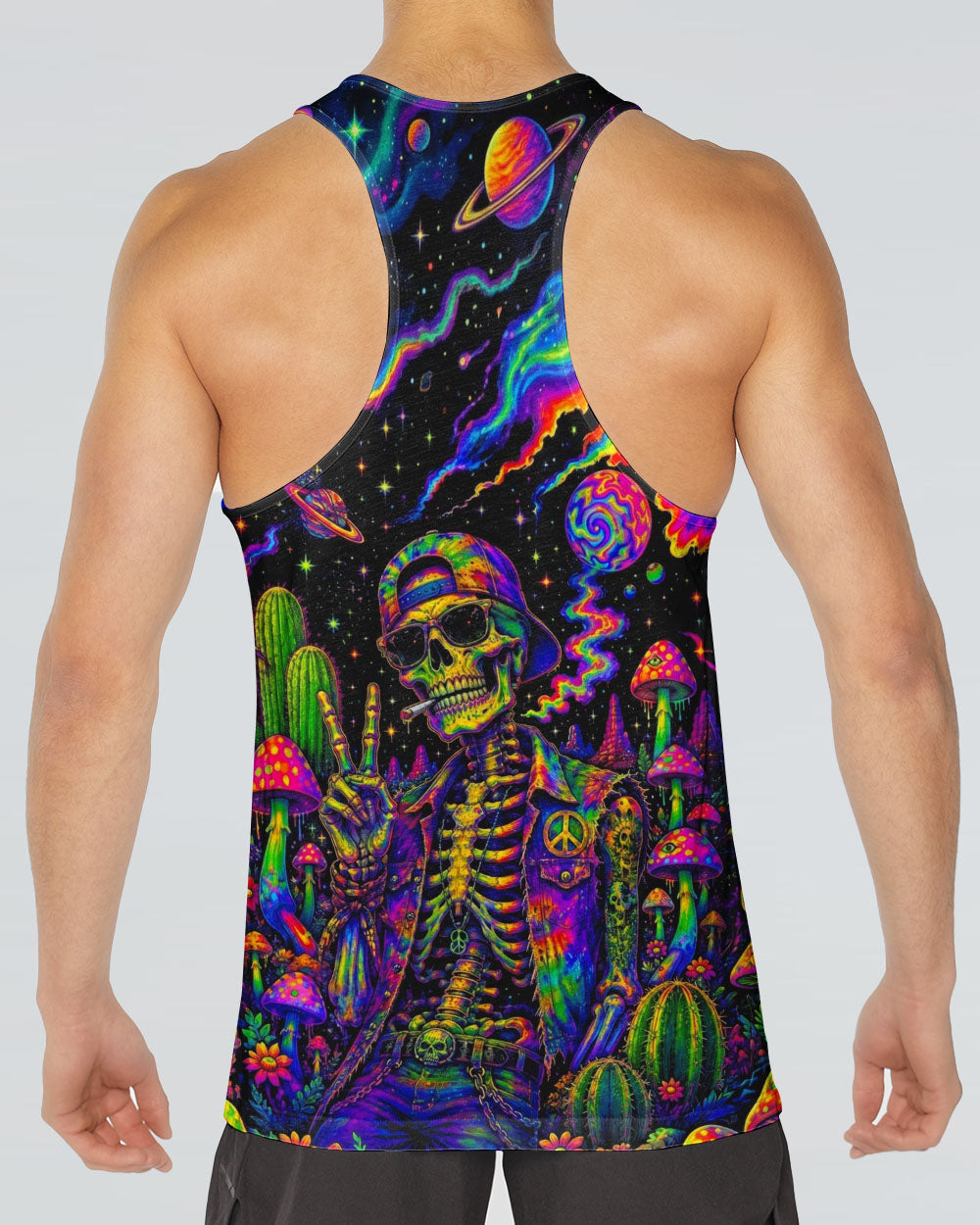SKELETON COSMIC DESERT ALL OVER PRINT - TLNO1305261