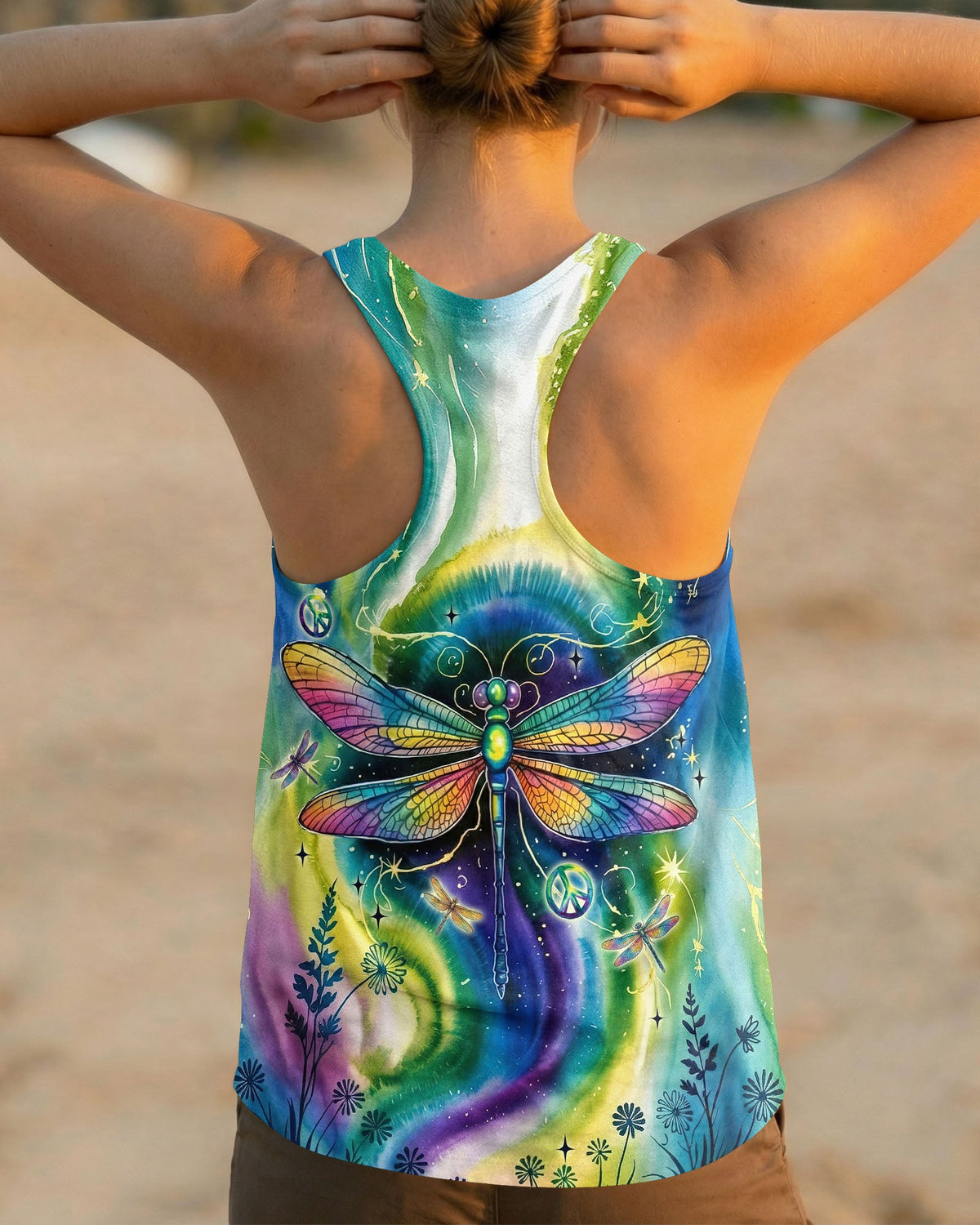 FLY ME TO THE MOON DRAGONFLY ALL OVER PRINT - TLNT1004263