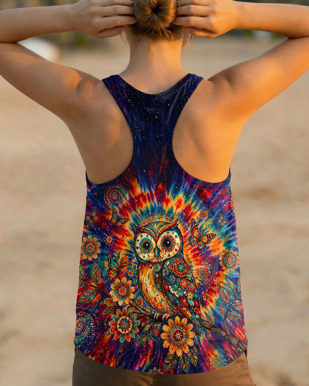 WHISPER WORDS OF WISDOM LET IT BE OWL ALL OVER PRINT - TLNT2204261