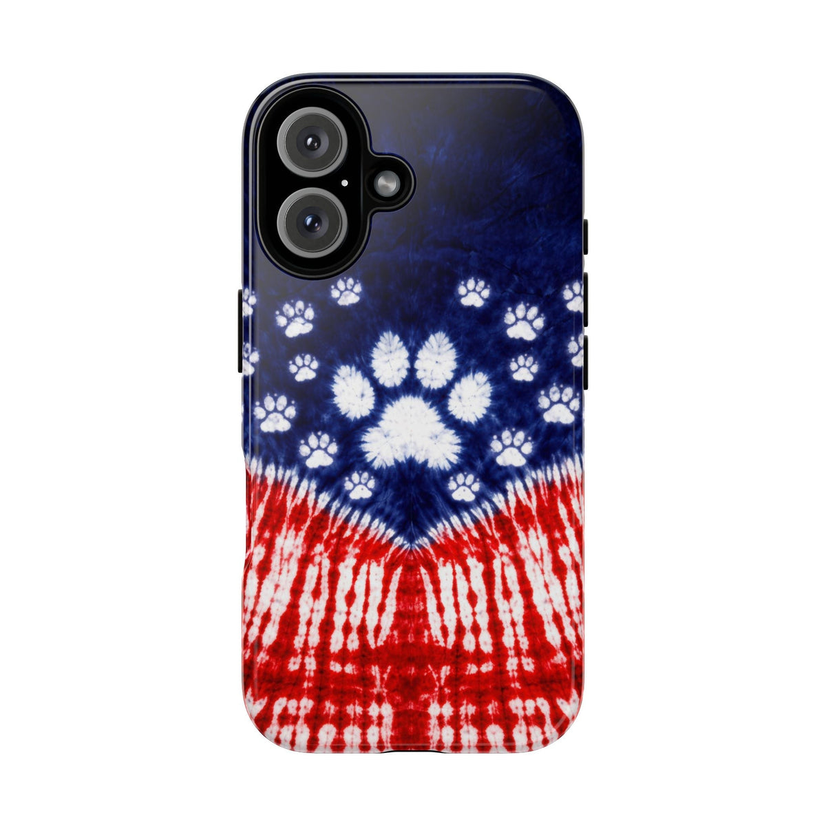 PAW PRINT RED WHITE & BLUE PHONE CASE - TLTW1604262