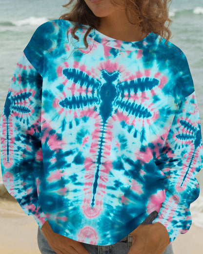 DRAGONFLY TIE DYE ALL OVER PRINT - TYQY1712251