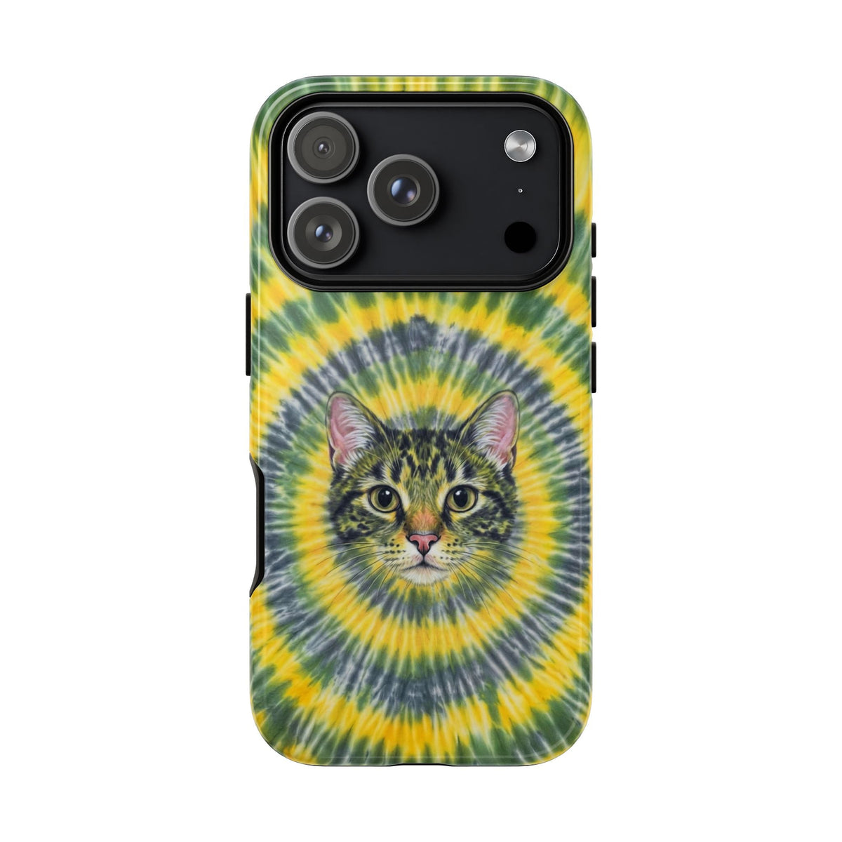 FUNNY CAT SWIRL  PHONE CASE - TLNT1604263