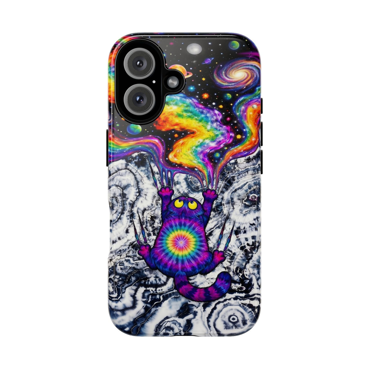 SCRATCHING CAT GALAXY PHONE CASE - KMTM1004261