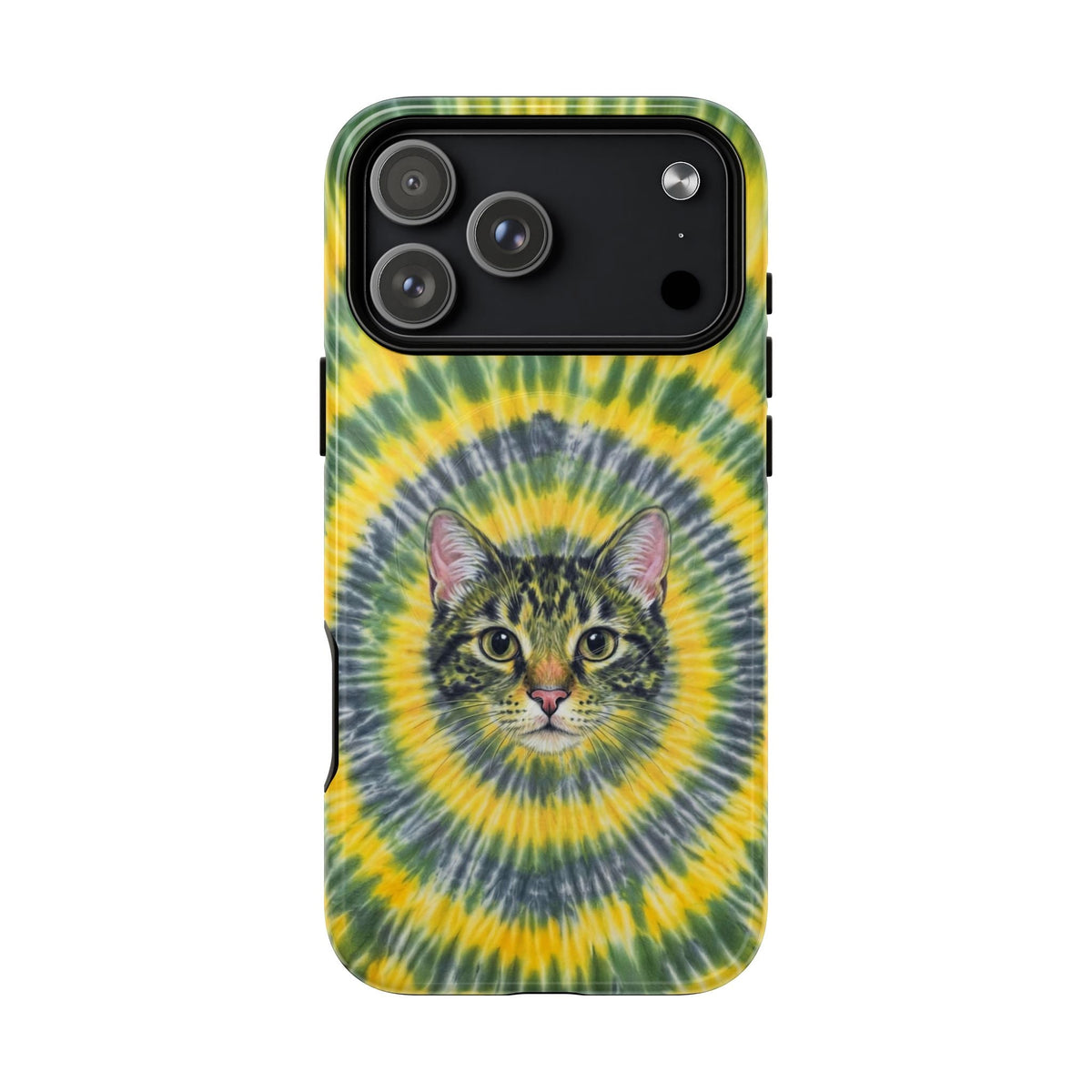 FUNNY CAT SWIRL MAGNETIC PHONE CASE - TLNT1604263