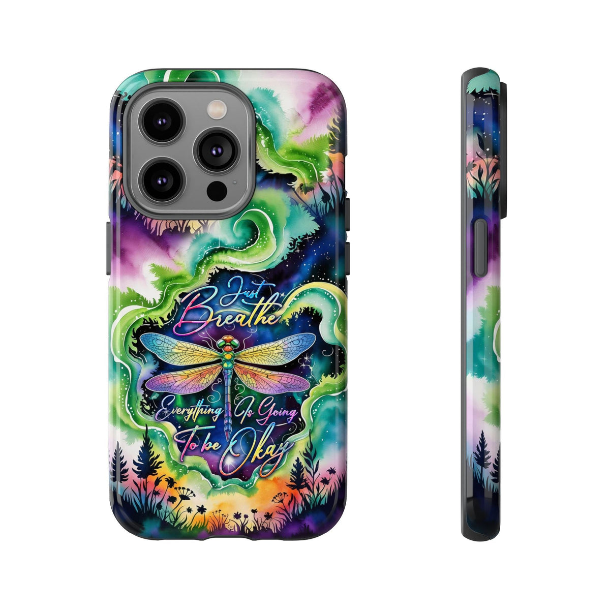 JUST BREATH DRAGONFLY  PHONE CASE  - TLHG2304264