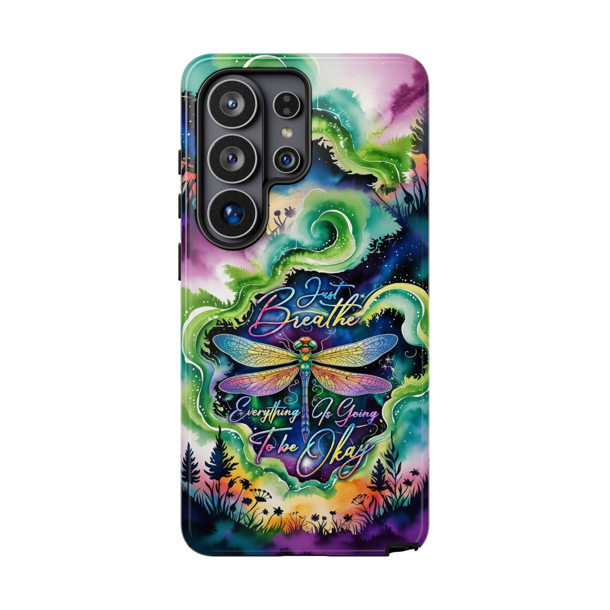 JUST BREATH DRAGONFLY  PHONE CASE  - TLHG2304264
