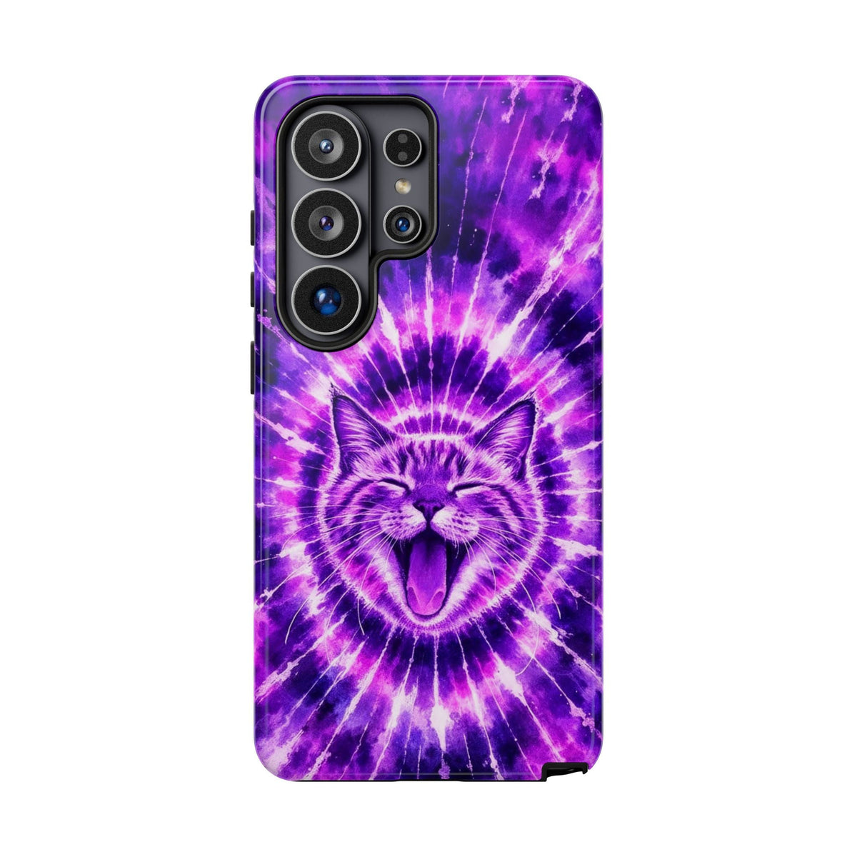 CAT PURPLE SWIRL PHONE CASE  - TLHN1504263