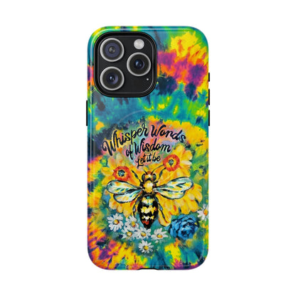 SUNFLOWER BEE WISDOM MAGNETIC PHONE CASE - RI2304262
