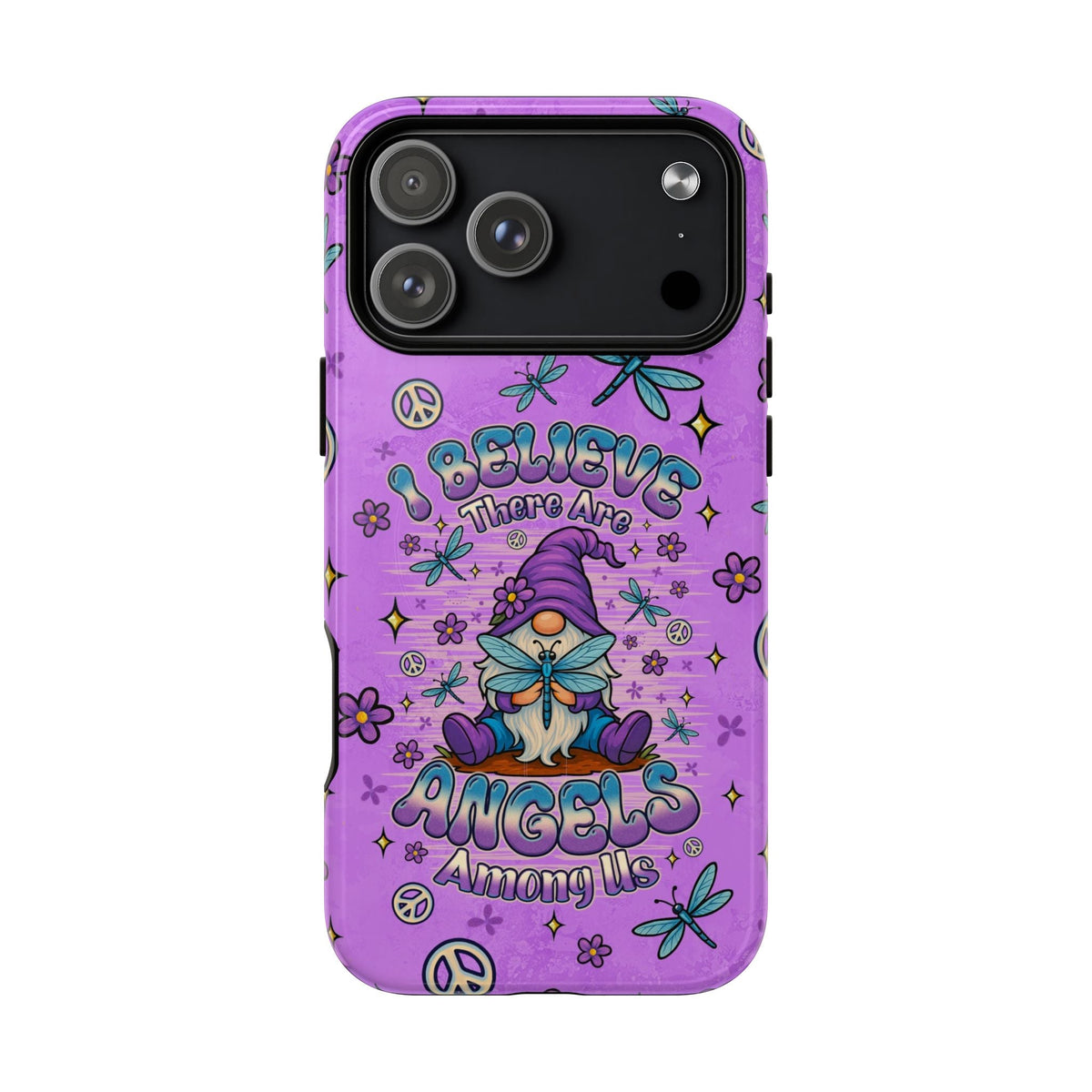I BELIEVE THERE ARE ANGELS AMONG US GNOME MAGNETIC PHONE CASE - TLNO1604262