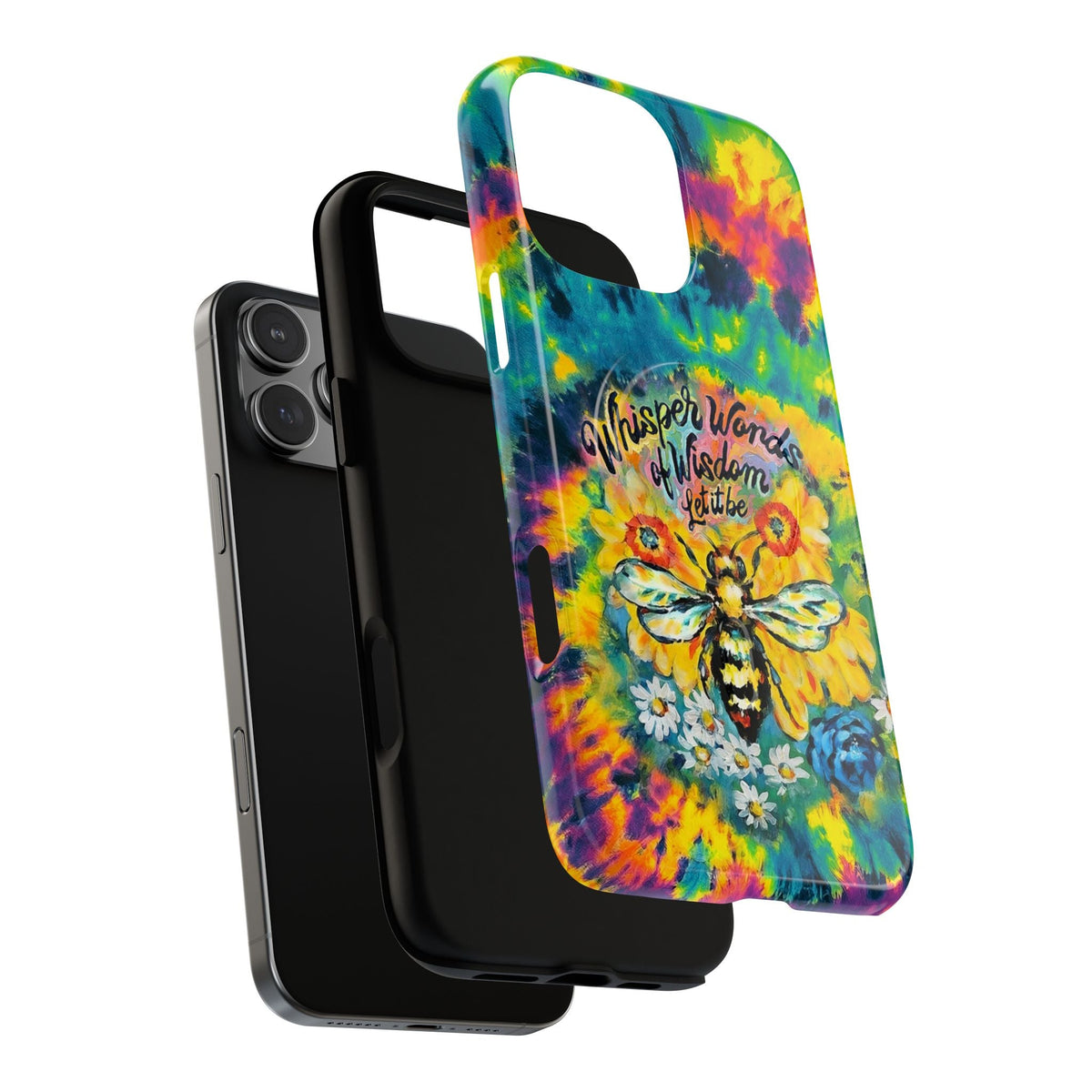 SUNFLOWER BEE WISDOM MAGNETIC PHONE CASE - RI2304262