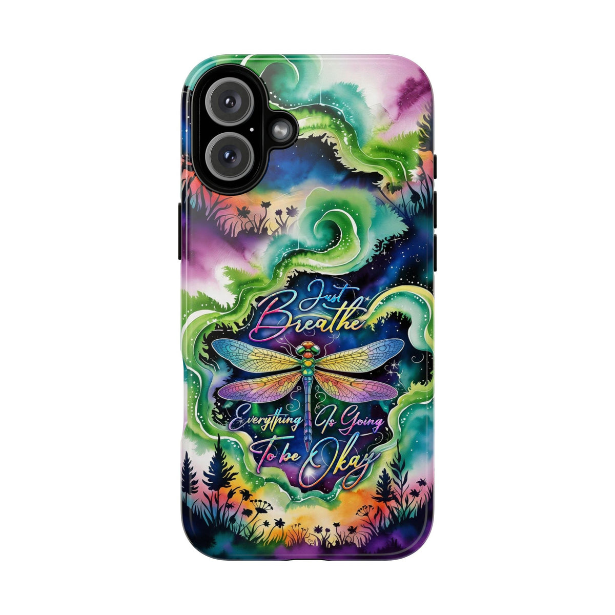 JUST BREATH DRAGONFLY  PHONE CASE  - TLHG2304264