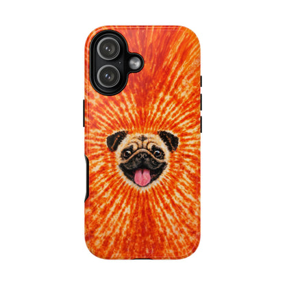 PUG DOG ORANGE  PHONE CASE - TLNT1604261