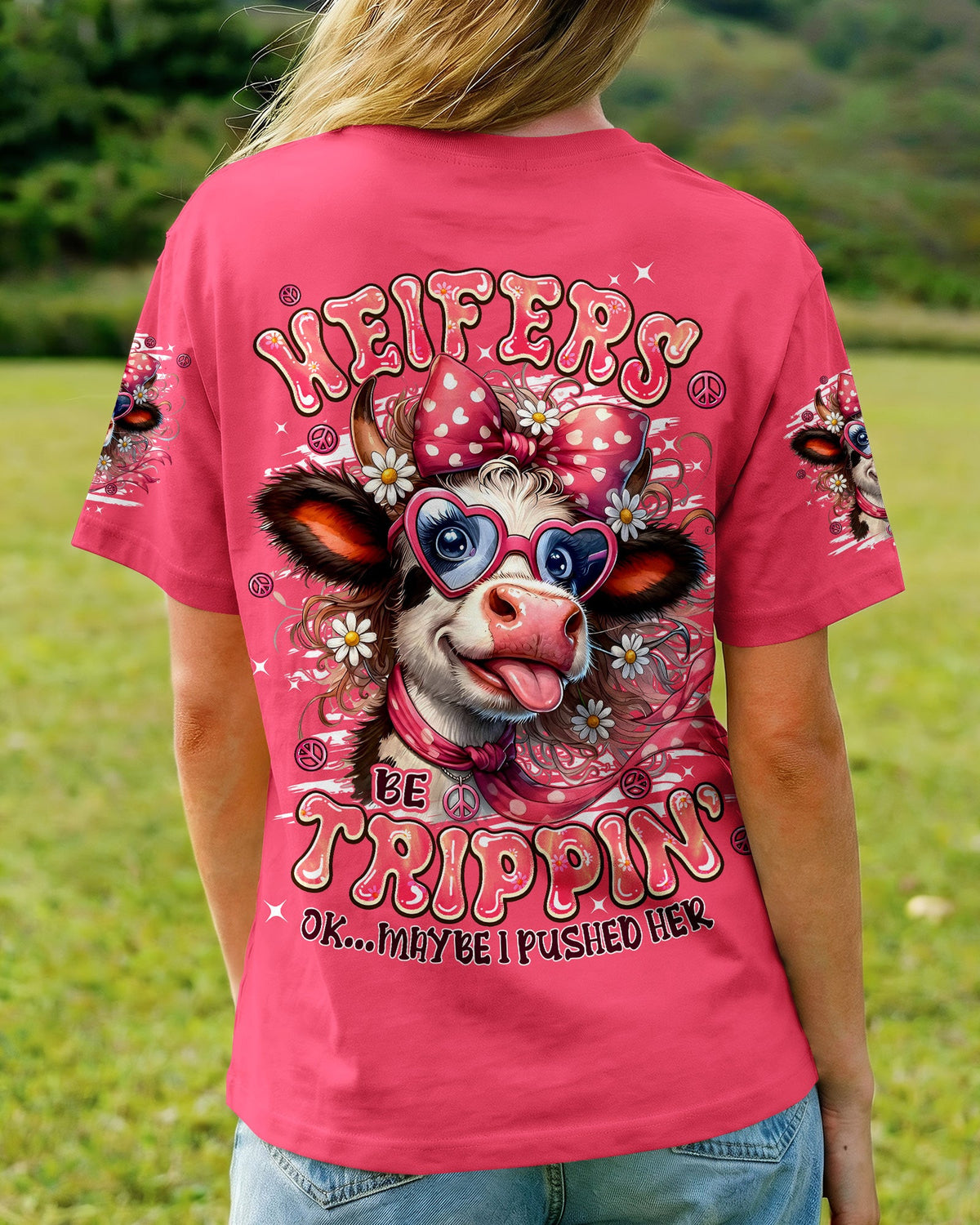 HEIFERS BE TRIPPIN' COW ALL OVER PRINT - TYPQ2505261