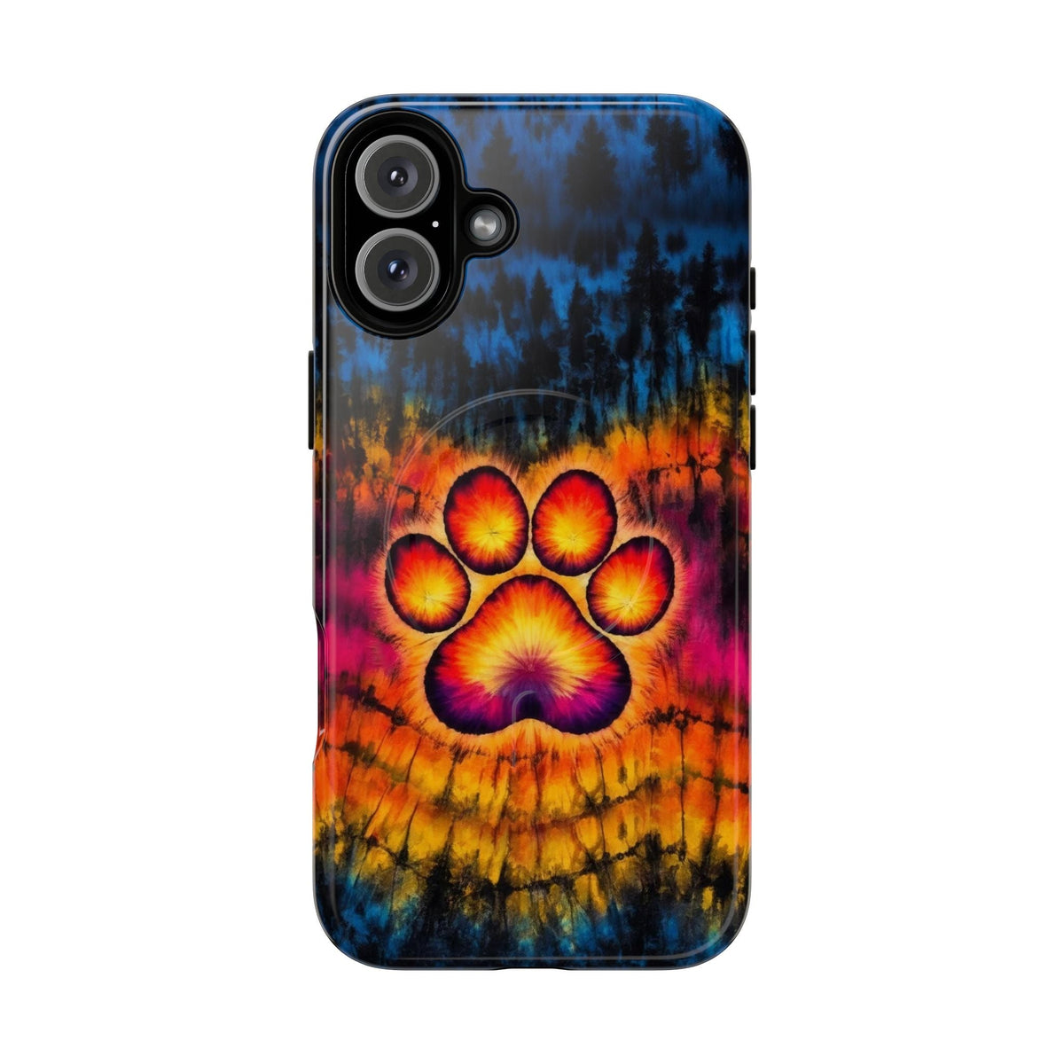 PAW PRINT SWIRL MAGNETIC PHONE CASE  - TLHG2404264