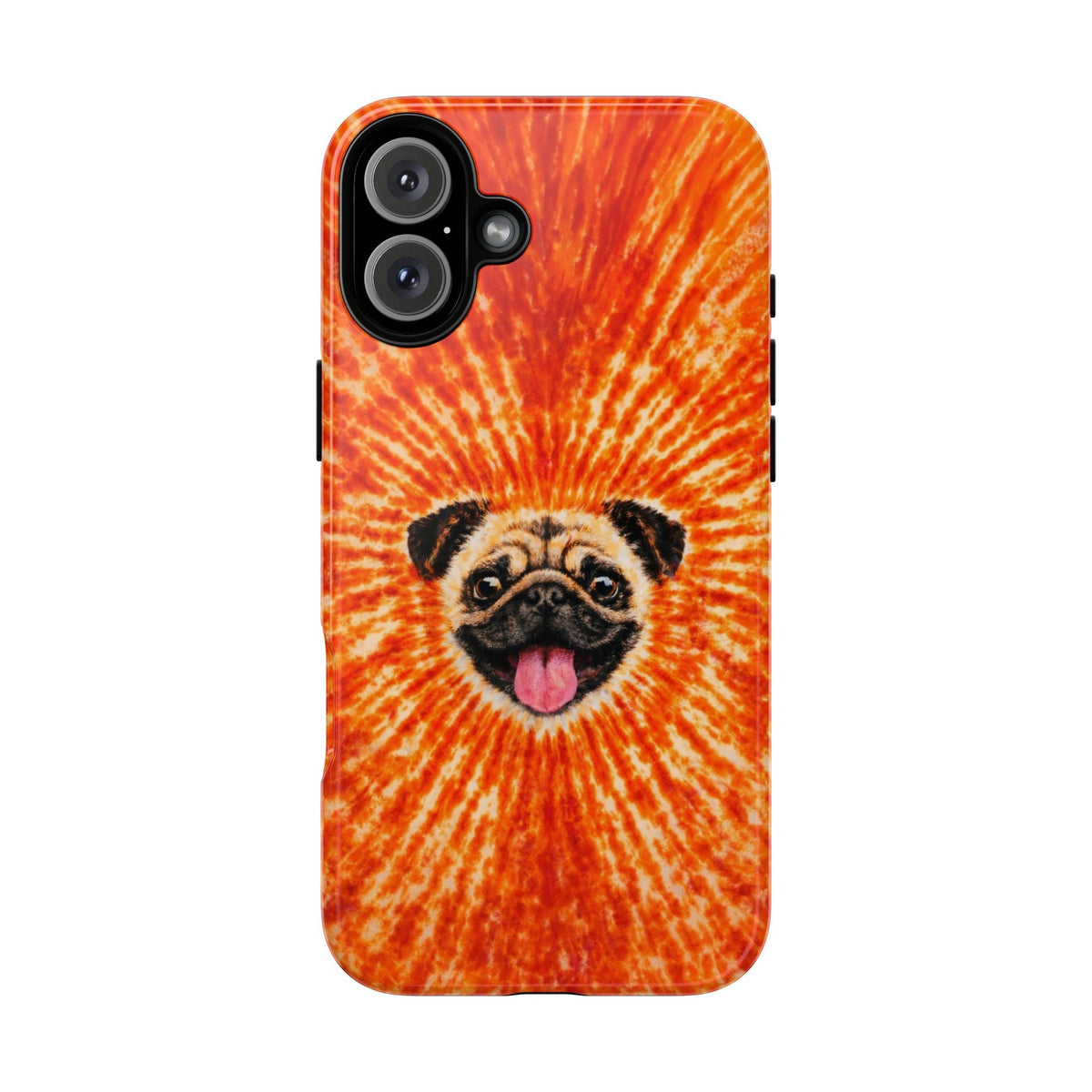 PUG DOG ORANGE  PHONE CASE - TLNT1604261