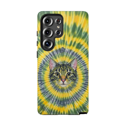 FUNNY CAT SWIRL  PHONE CASE - TLNT1604263