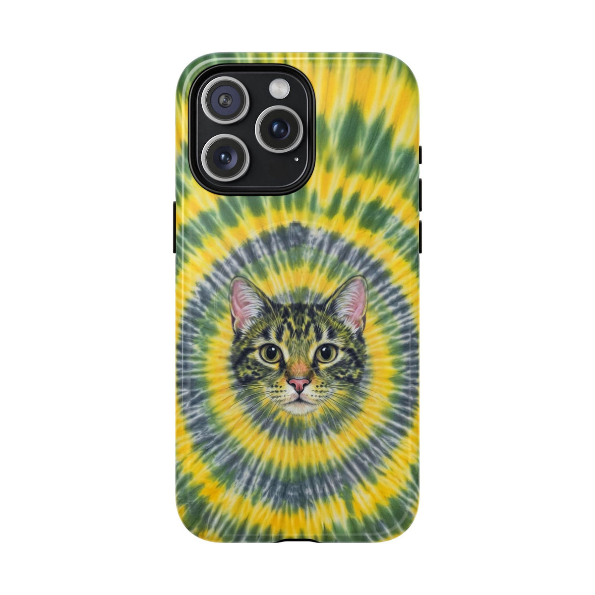 FUNNY CAT SWIRL MAGNETIC PHONE CASE - TLNT1604263