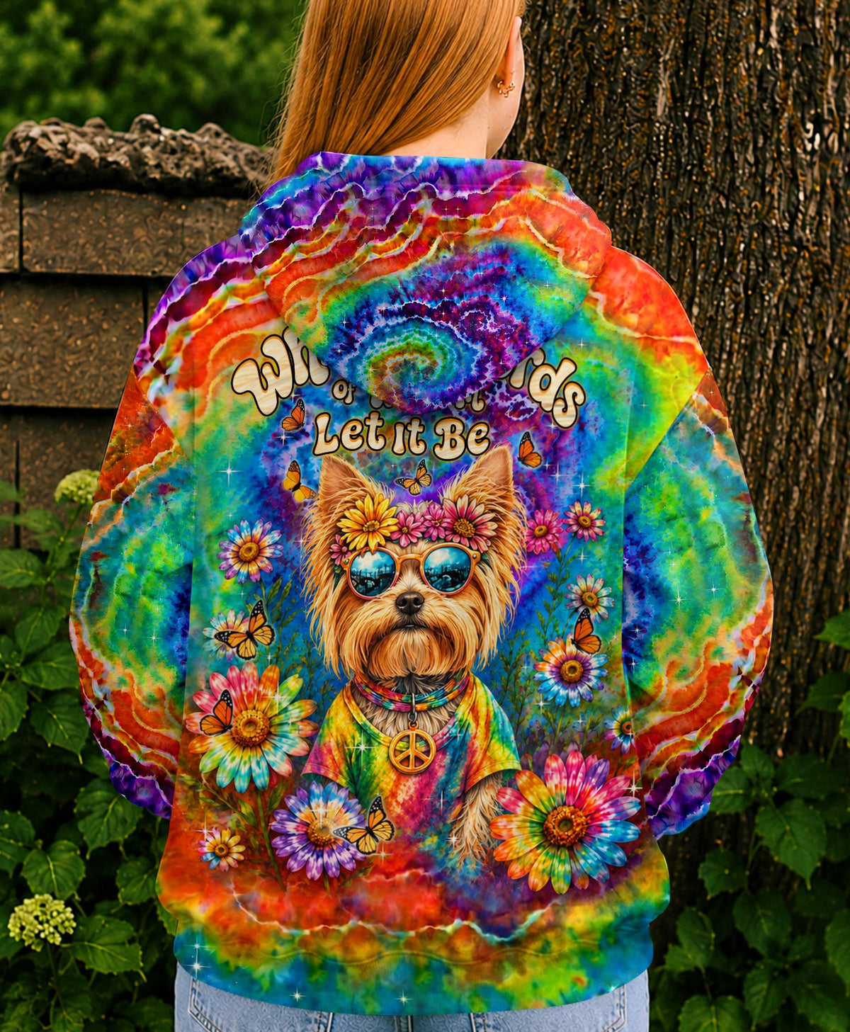 WHISPER WORDS OF WISDOM LET IT BE YORKIE DOG ALL OVER PRINT - TLHN2705264