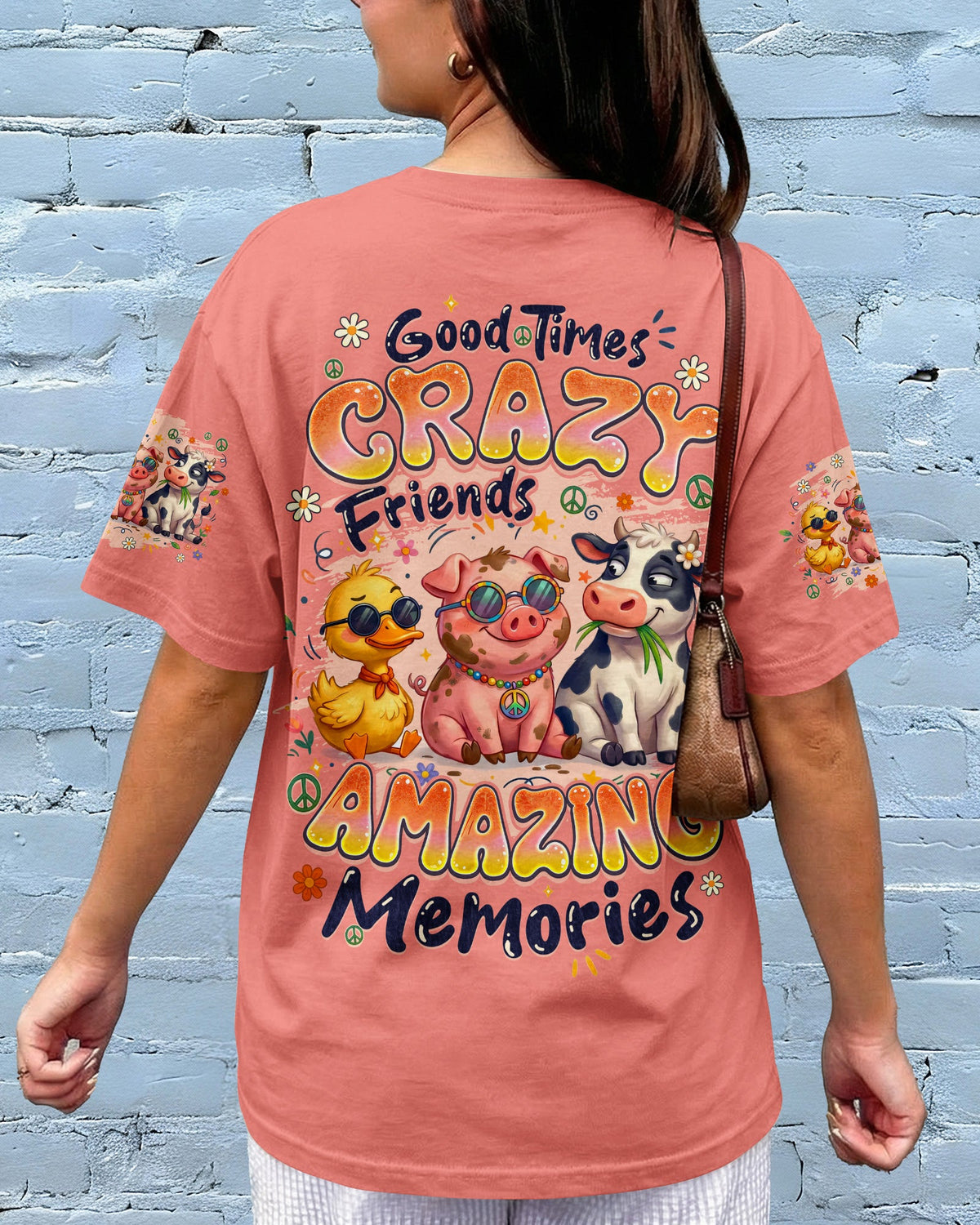 GOOD TIMES CRAZY FRIENDS AMAZING MEMORIES ALL OVER PRINT - TYQY1404262
