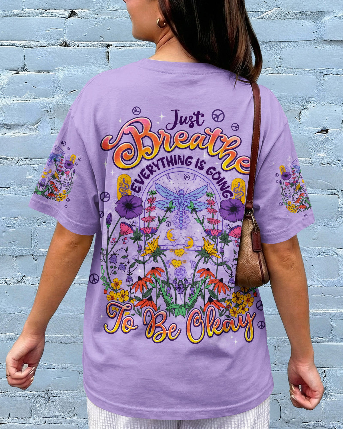 JUST BREATHE EVERYTHING IS GOING TO BE OKAY ALL OVER PRINT - TYPQ2204261