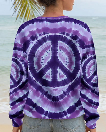 PEACE VIOLET ALL OVER PRINT - TYQY2912252