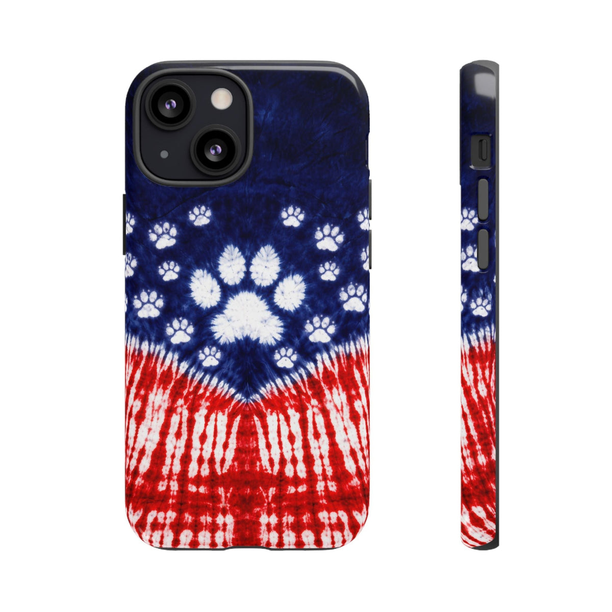 PAW PRINT RED WHITE & BLUE PHONE CASE - TLTW1604262
