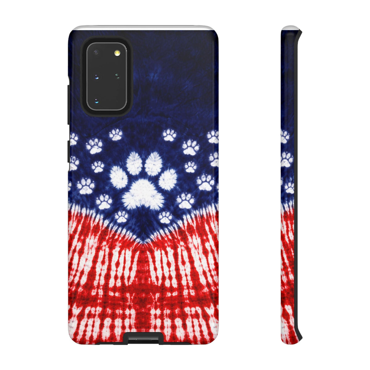 PAW PRINT RED WHITE & BLUE PHONE CASE - TLTW1604262