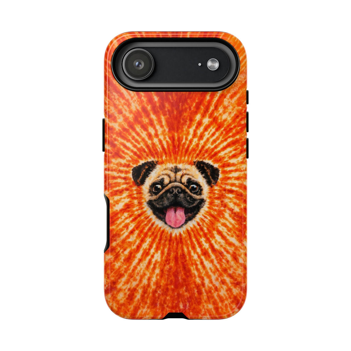 PUG DOG ORANGE  PHONE CASE - TLNT1604261