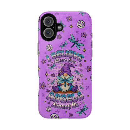 I BELIEVE THERE ARE ANGELS AMONG US GNOME MAGNETIC PHONE CASE - TLNO1604262
