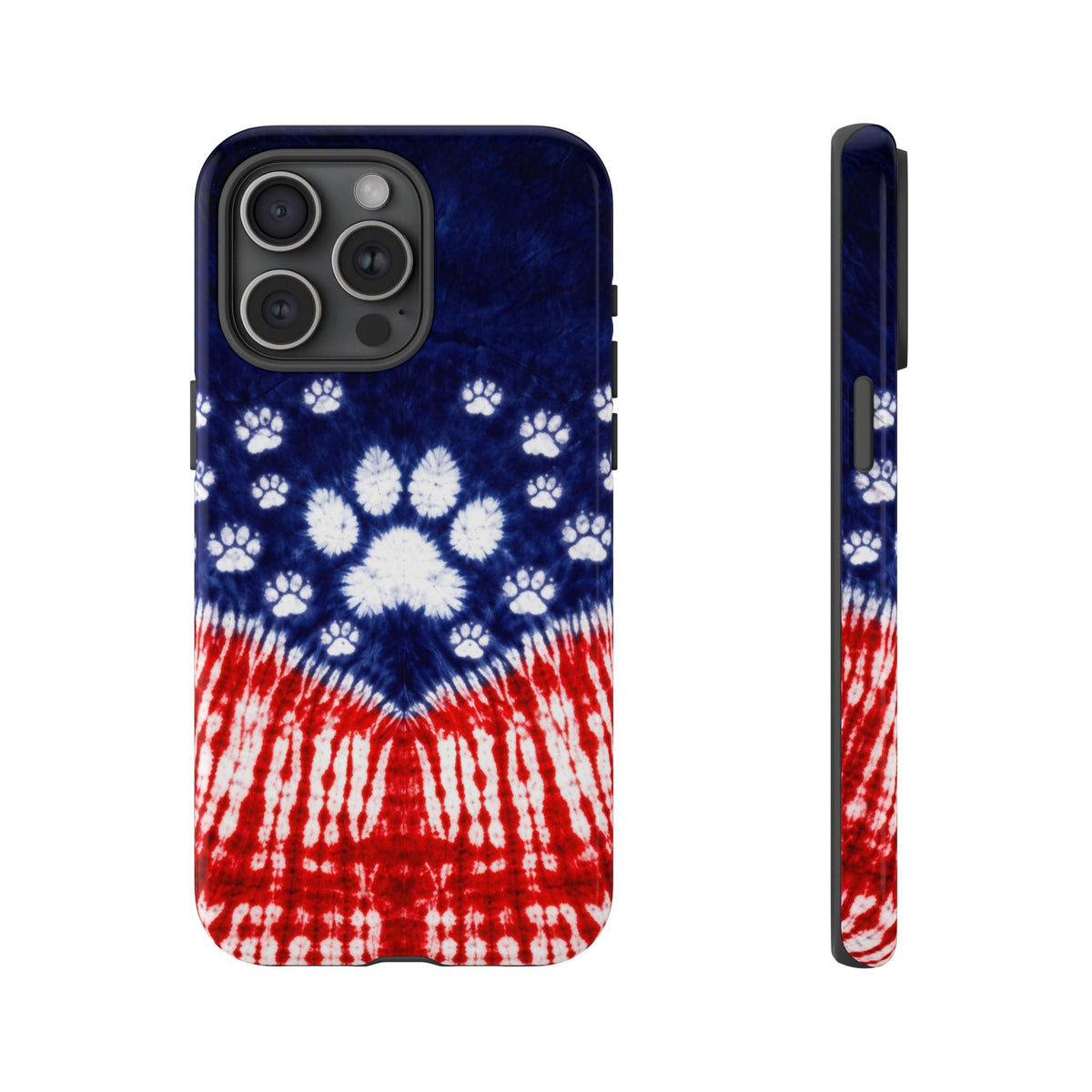 PAW PRINT RED WHITE & BLUE PHONE CASE - TLTW1604262
