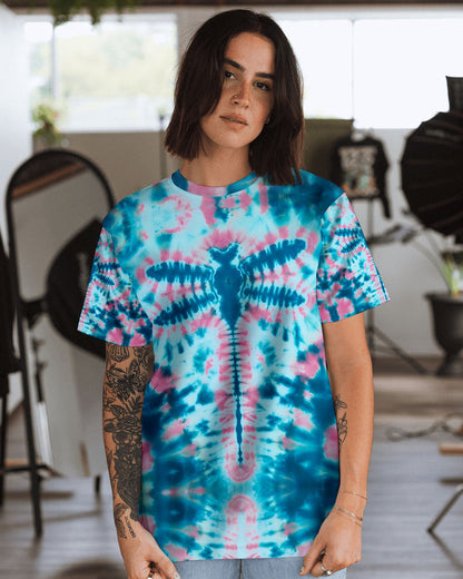 DRAGONFLY TIE DYE ALL OVER PRINT - TYQY1712251