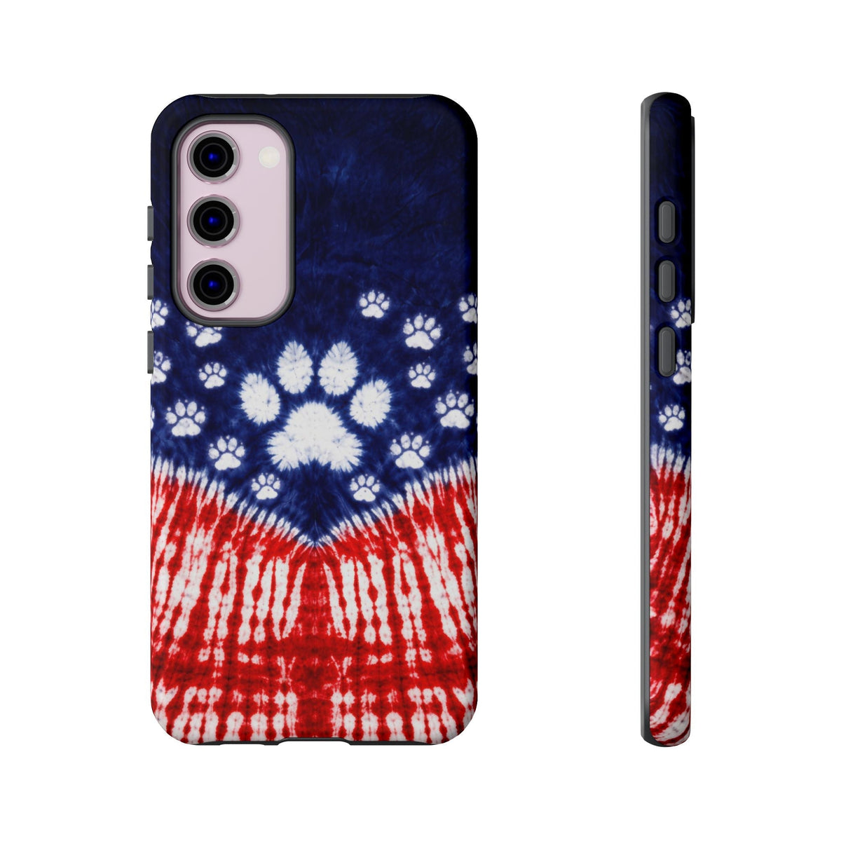 PAW PRINT RED WHITE & BLUE PHONE CASE - TLTW1604262