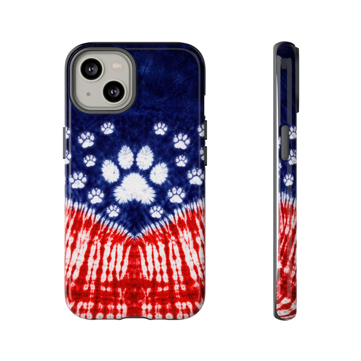 PAW PRINT RED WHITE & BLUE PHONE CASE - TLTW1604262