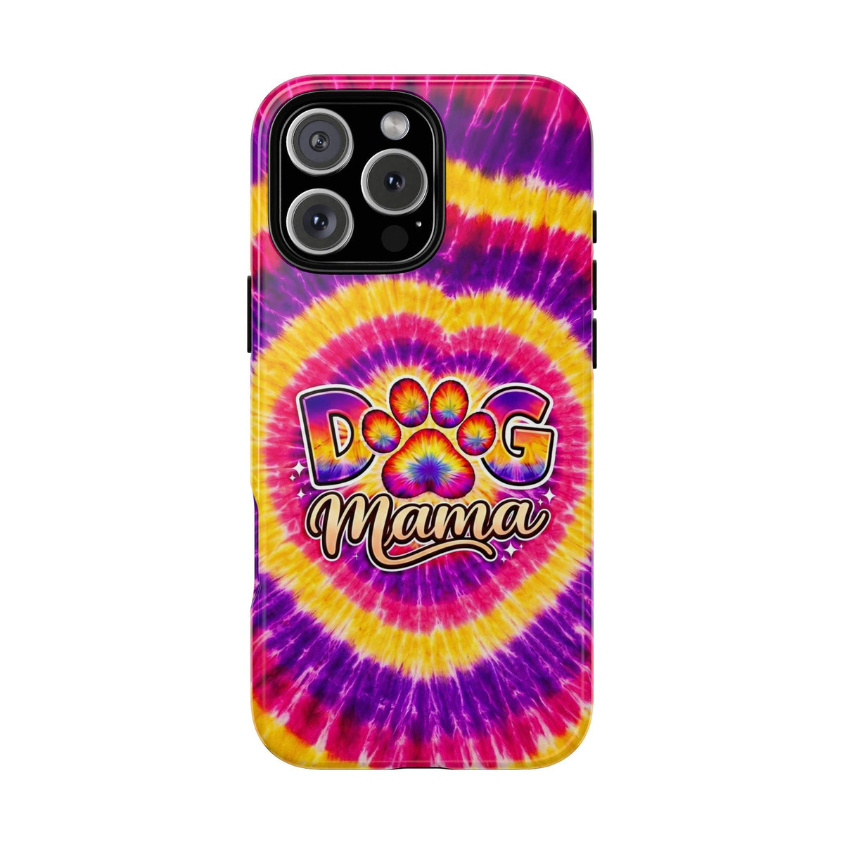 DOG MAMA PAW PRINT SWIRL PHONE CASE   - TLNT1504261