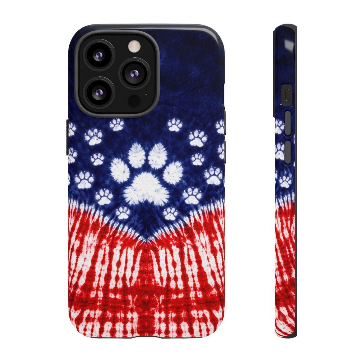PAW PRINT RED WHITE & BLUE PHONE CASE - TLTW1604262