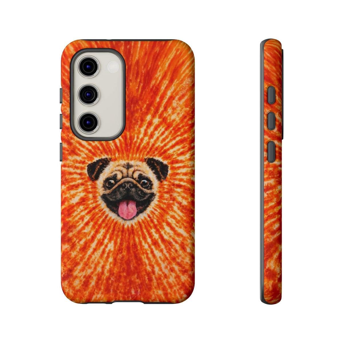 PUG DOG ORANGE  PHONE CASE - TLNT1604261
