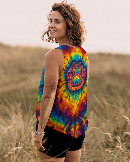 RAINBOW PAW TIE DYE ALL OVER PRINT - KMTM0511258