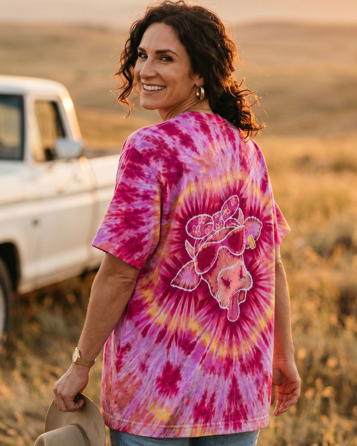HEIFER COW SWIRL ALL OVER PRINT  - TLTW2506264