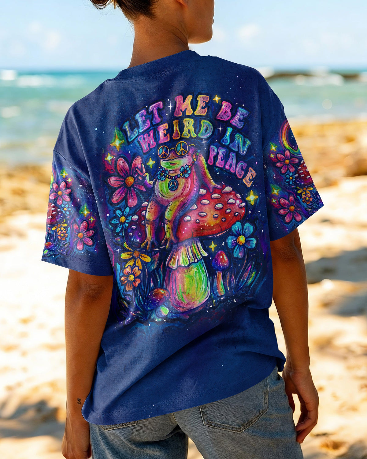 LET ME BE WEIRD IN PEACE  ALL OVER PRINT – RI1504262