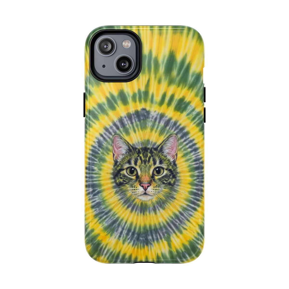 FUNNY CAT SWIRL MAGNETIC PHONE CASE - TLNT1604263