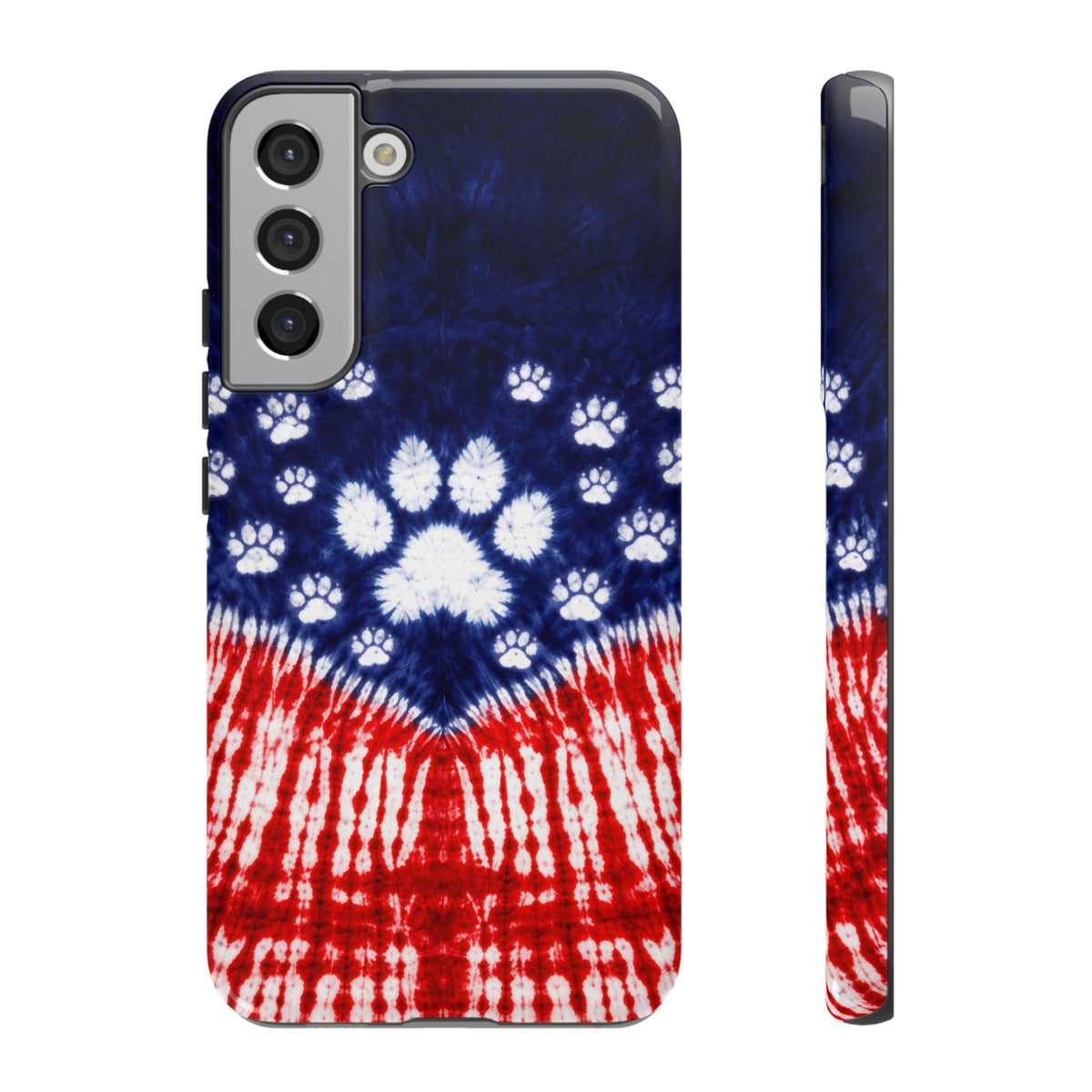 PAW PRINT RED WHITE & BLUE PHONE CASE - TLTW1604262