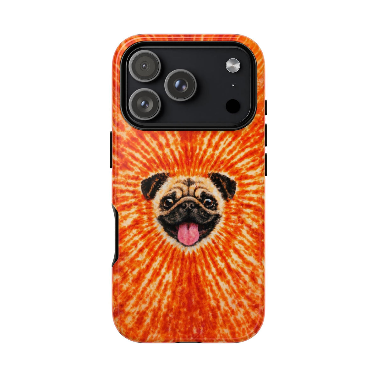 PUG DOG ORANGE  PHONE CASE - TLNT1604261