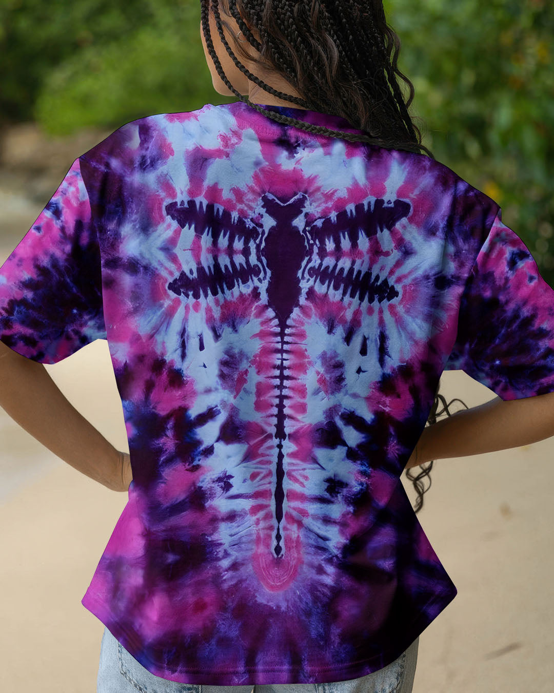 DRAGONFLY TIE DYE ALL OVER PRINT - TYQY0212251