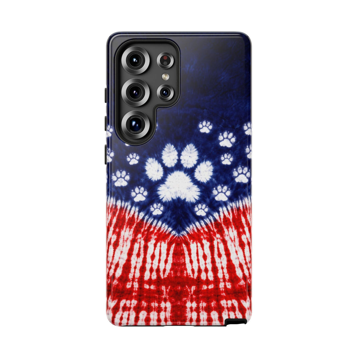 PAW PRINT RED WHITE & BLUE PHONE CASE - TLTW1604262