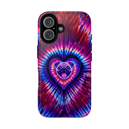 PUG DOG HEART MAGNETIC PHONE CASE - TLTW1104264