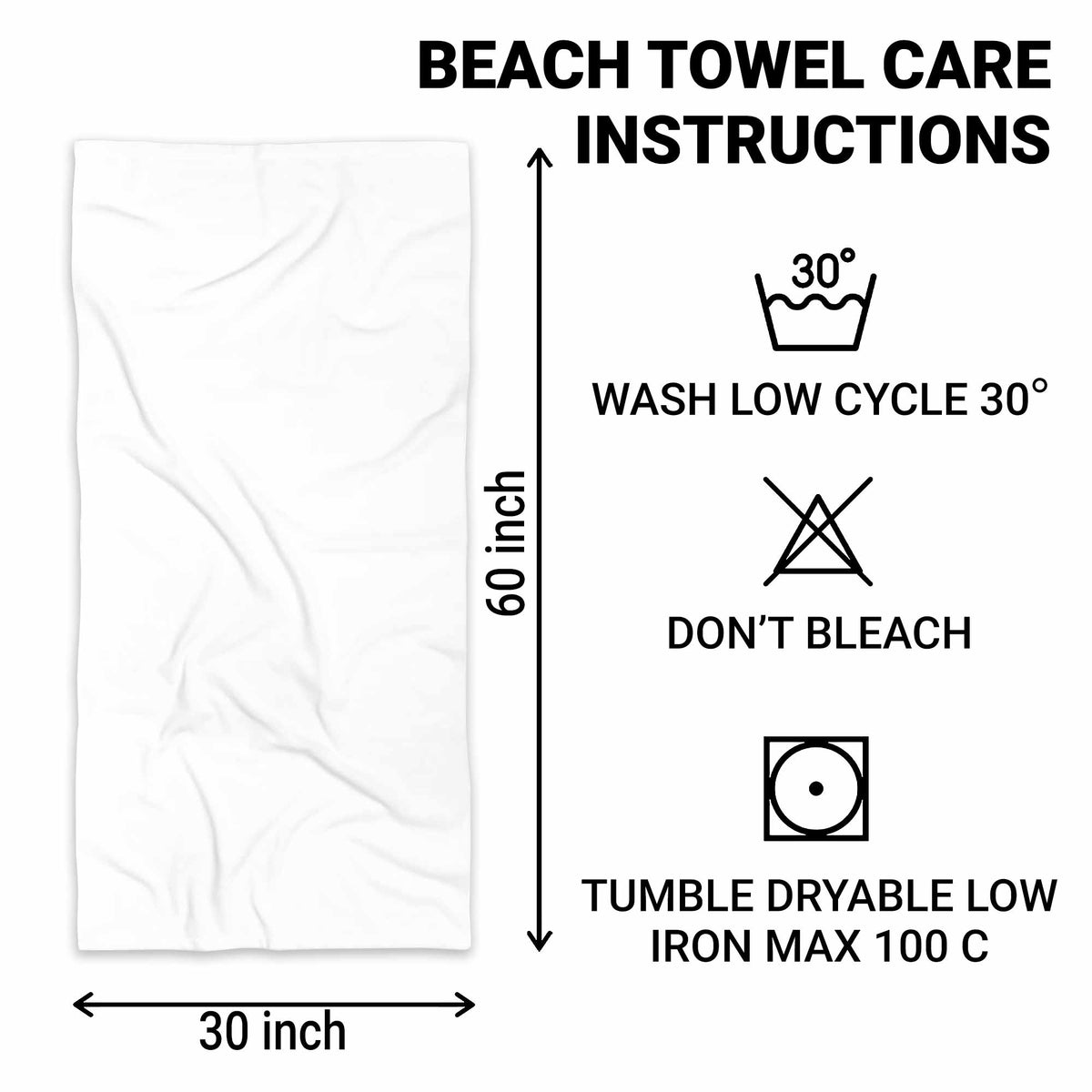 Personalized Groovy Beach Towel Custom Name Floral Gift Beach Towels GradoCreations